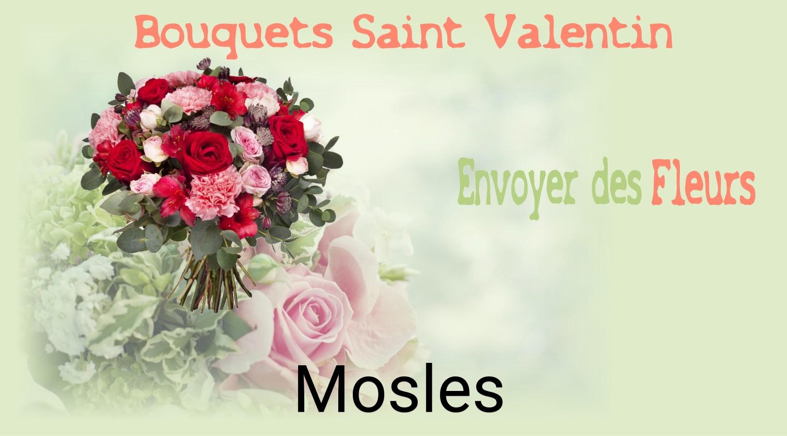 Roses de Saint-Valentin livrées à Mosles